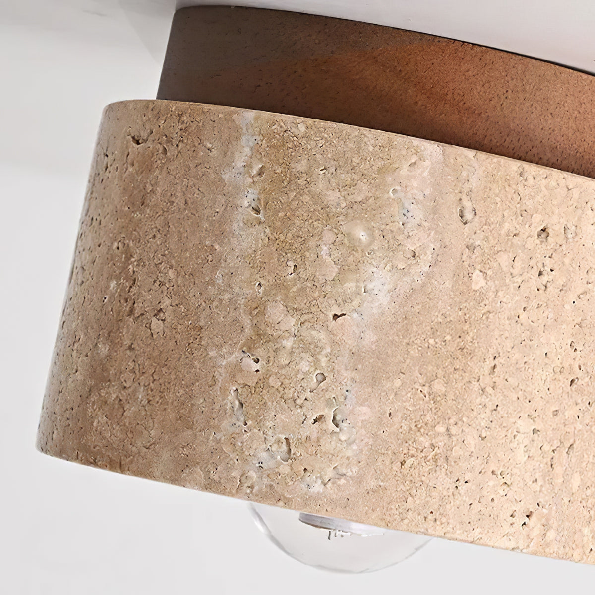 Minimalist Rustic Stone Ceiling Light - view 15 | Liootrlamp