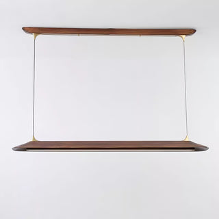 Mernoe walnut pendant lamp