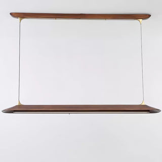 Mernoe walnut pendant lamp