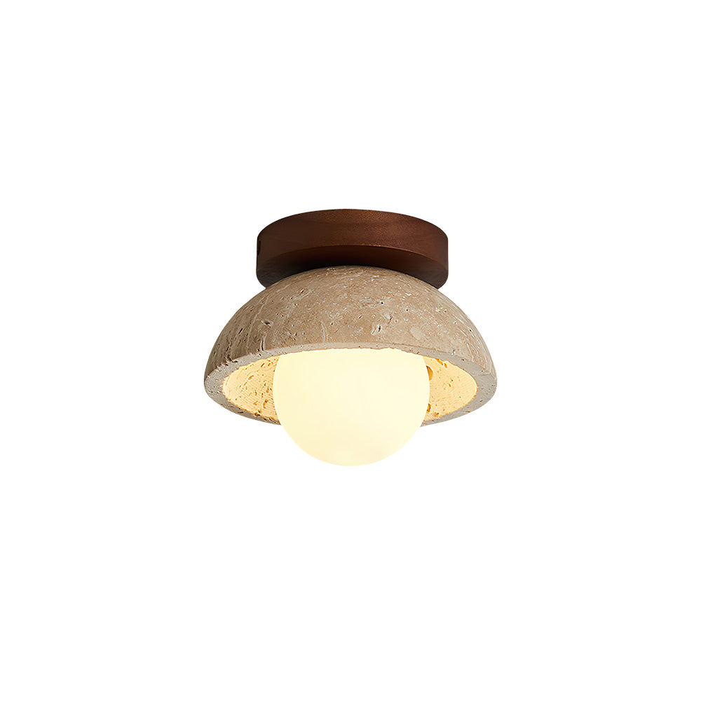 Piedra wood ceiling lamp | Liootrlamp