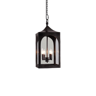 Caleb Vintage-Style Outdoor Lantern Pendant Light