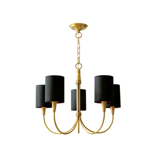 Quincy Black Chandelier