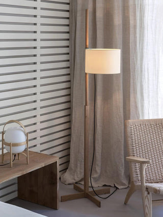 Minimalist Wooden Adjustable Floor Lamp