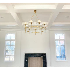 Hackney Industrial Cage Chandelier