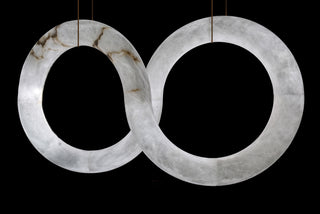 Helix Alabaster Pendant Light