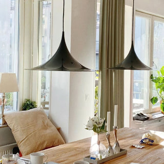 Modern trumpet metal Pendant Lamp