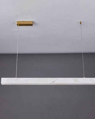 Linear Alabaster Pendant Light