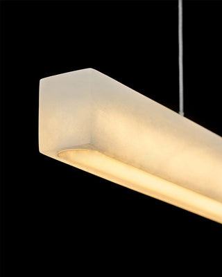 Linear Alabaster Pendant Light