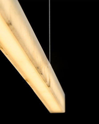 Linear Alabaster Pendant Light