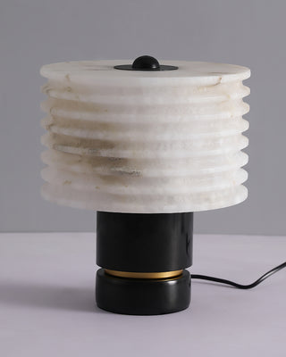 Luxury Black Alabaster Table Lamp