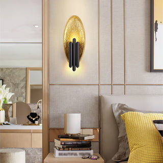 Electroplated Iron Oval Wall Light