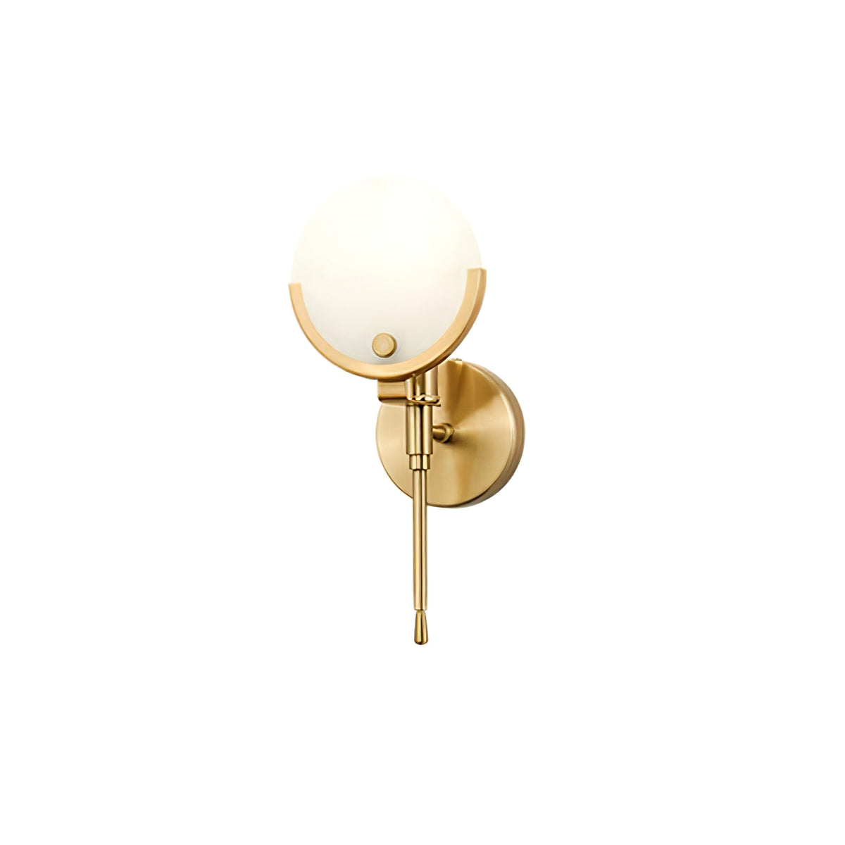 Universal Ava Brass Wall Light - view 17 | Liootrlamp