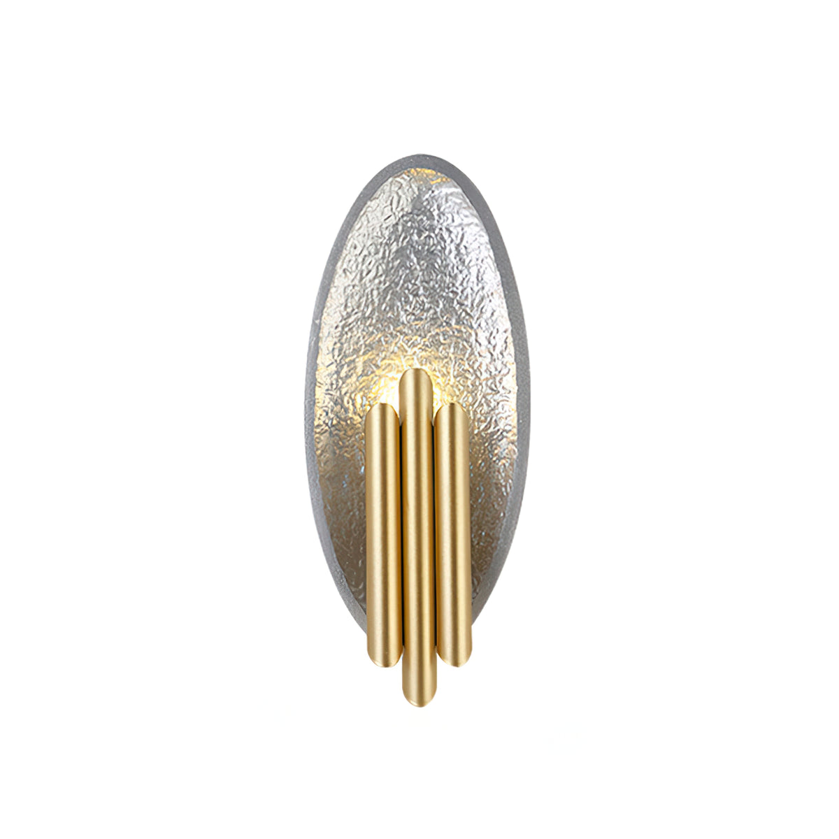 مصباح جداري حديد بيضاوي Electroplated
