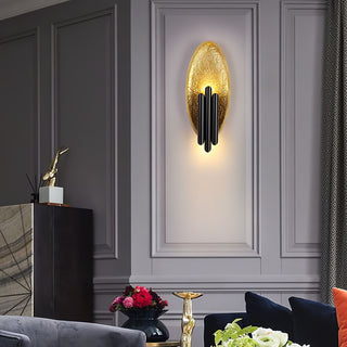 Electroplated Iron Oval Wall Light