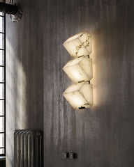 Elegant Alabaster Wall Light