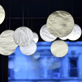 Luxury Multi-Globe Alabaster Pendant Light