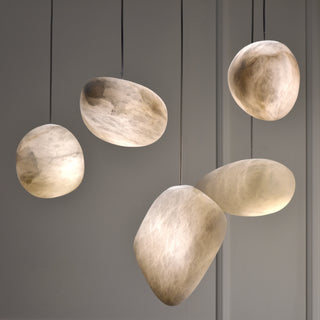 Pebble Alabaster Pendant Light