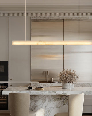 Linear Alabaster Pendant Light