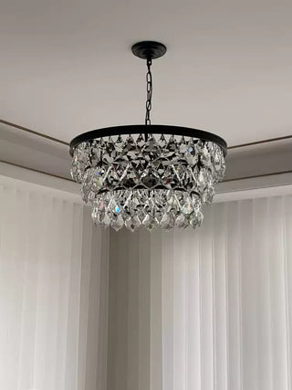 Modern luxury crystal chandelier