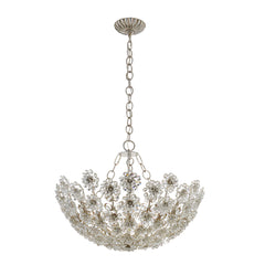Crystal Flower Basket Chandelier