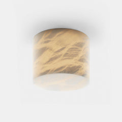 Small Alabaster Ceiling Light