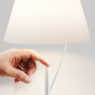 slim line hover LED table lamp