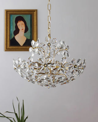 Blossom Crystal Flower Chandelier