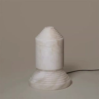 Alabaster Pyramid Table Light