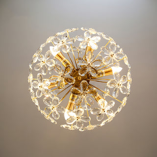 Blossom Crystal Flower Chandelier