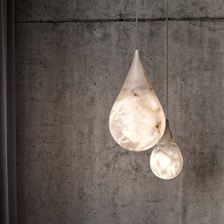 Alabaster Marble Small  Pendant Light