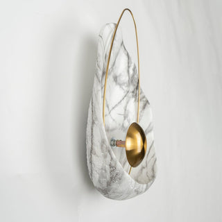 Artisan Shell Marble Wall Sconce