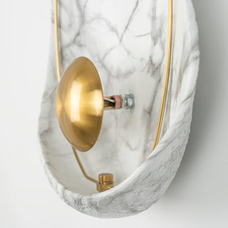 Artisan Shell Marble Wall Sconce