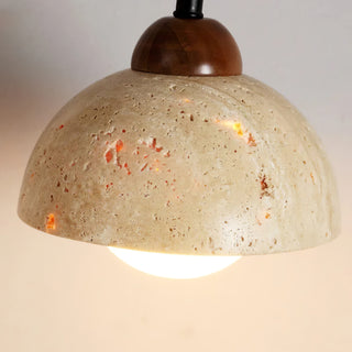 Wabi-sabi texture stone wall lamp