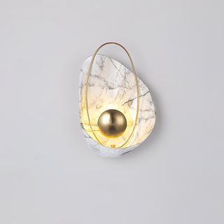 Artisan Shell Marble Wall Sconce