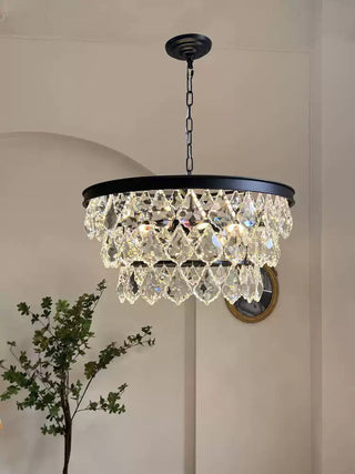 Modern luxury crystal chandelier