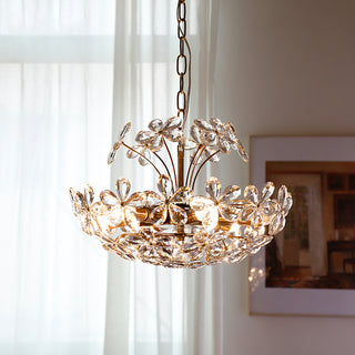 Blossom Crystal Flower Chandelier