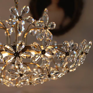 Blossom Crystal Flower Chandelier