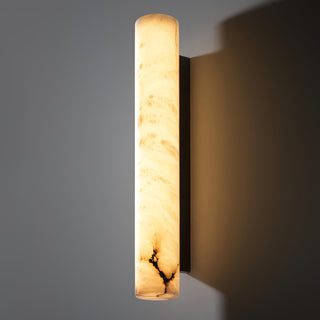 Vertical Alabaster Wall Lamp