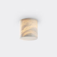 Small Alabaster Ceiling Light