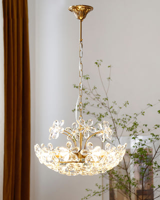 Blossom Crystal Flower Chandelier