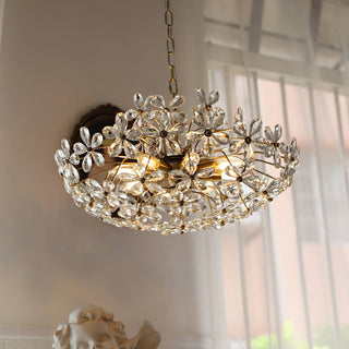 Blossom Crystal Flower Chandelier