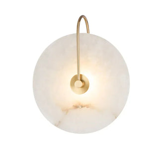 Circular Glow Marble Wall Sconce