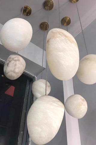 Pebble Alabaster Pendant Light