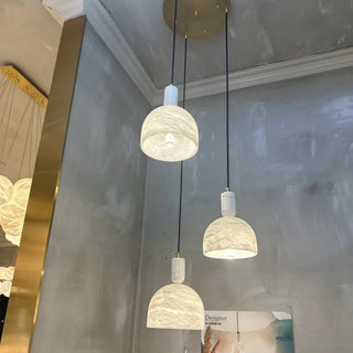 Alabaster Marble Small  Pendant Light