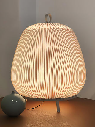 Textured Dome  Lantern Knit Table Lamp