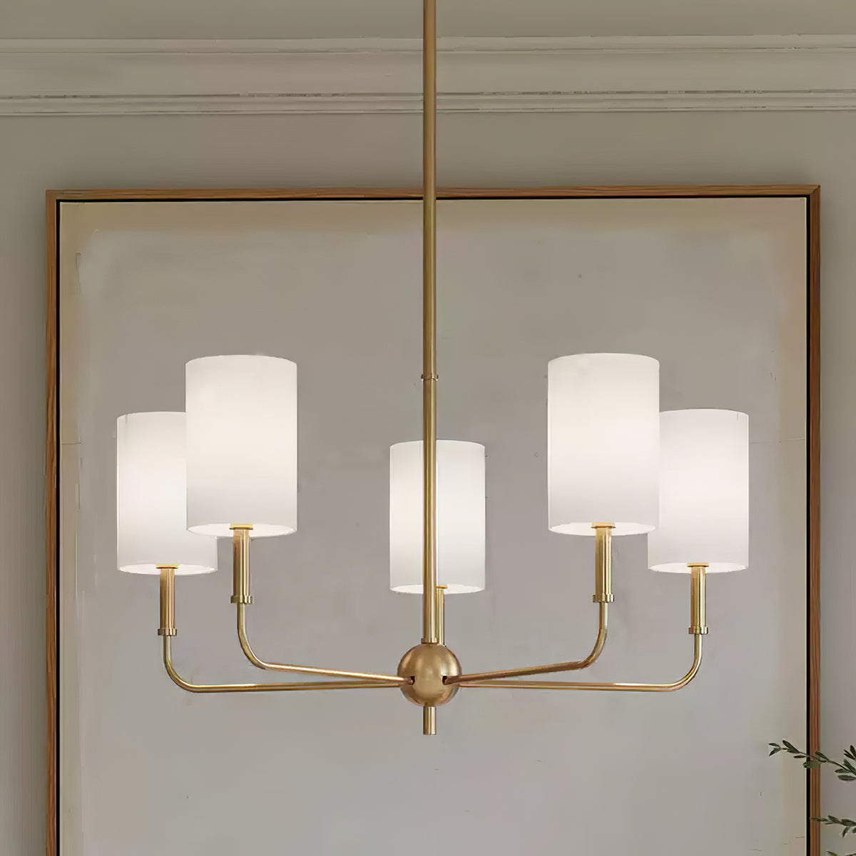 Foxdale Brass Chandelier