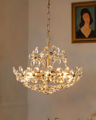 Blossom Crystal Flower Chandelier