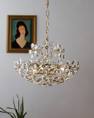 Blossom Crystal Flower Chandelier