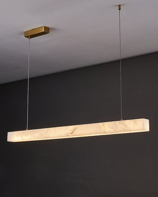 Linear Alabaster Pendant Light