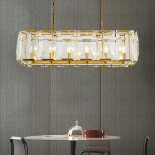 Crystal Rectangular Chandelier